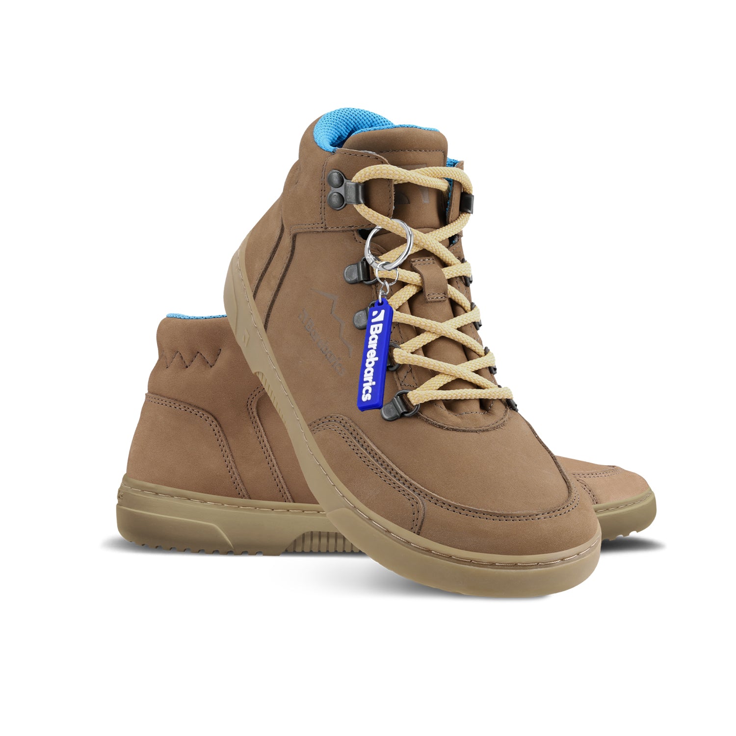 Barfuß-Sneaker Barebarics Element - Walnussbraun