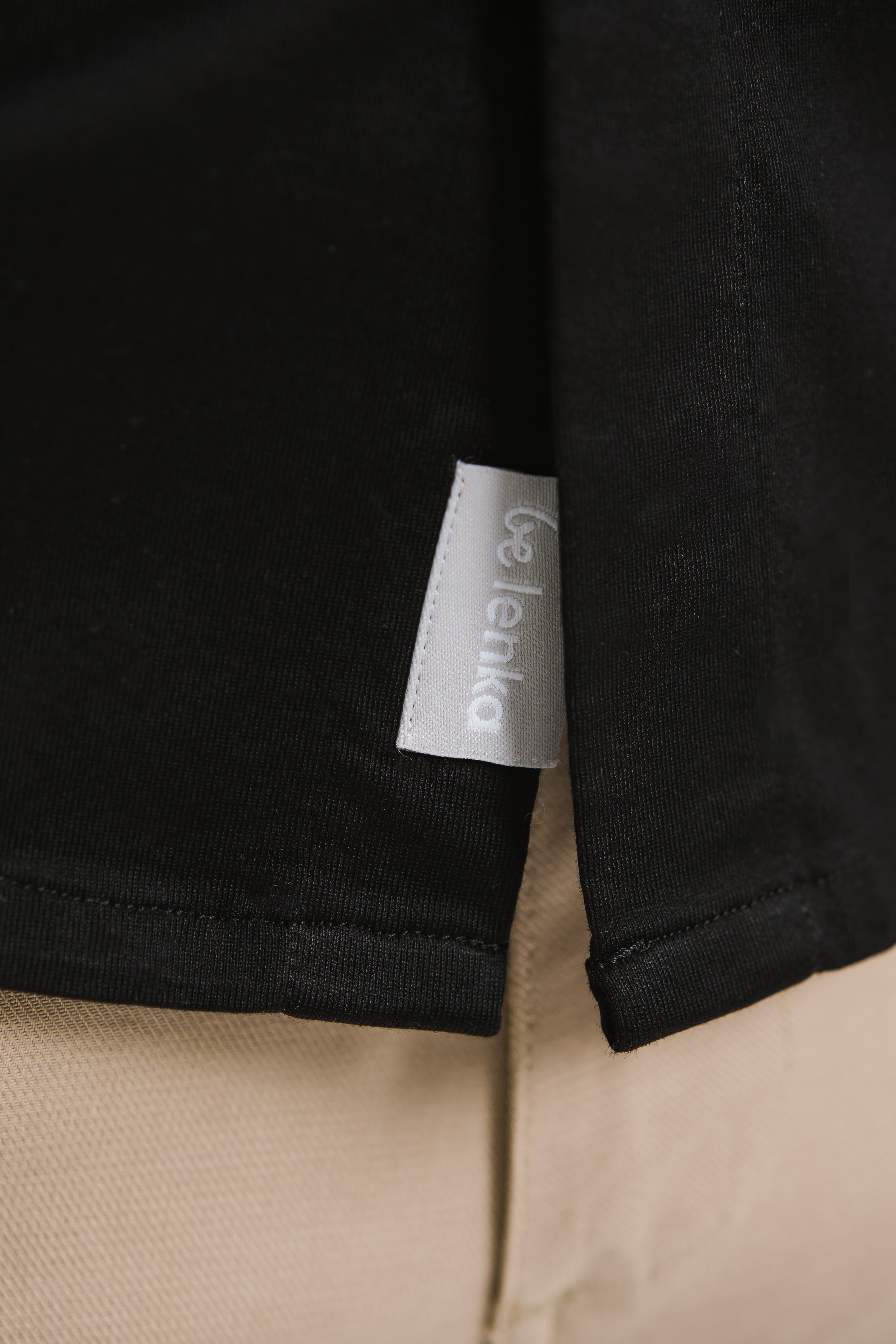 Camisa de hombre regular Be Lenka Essentials - Negro azabache