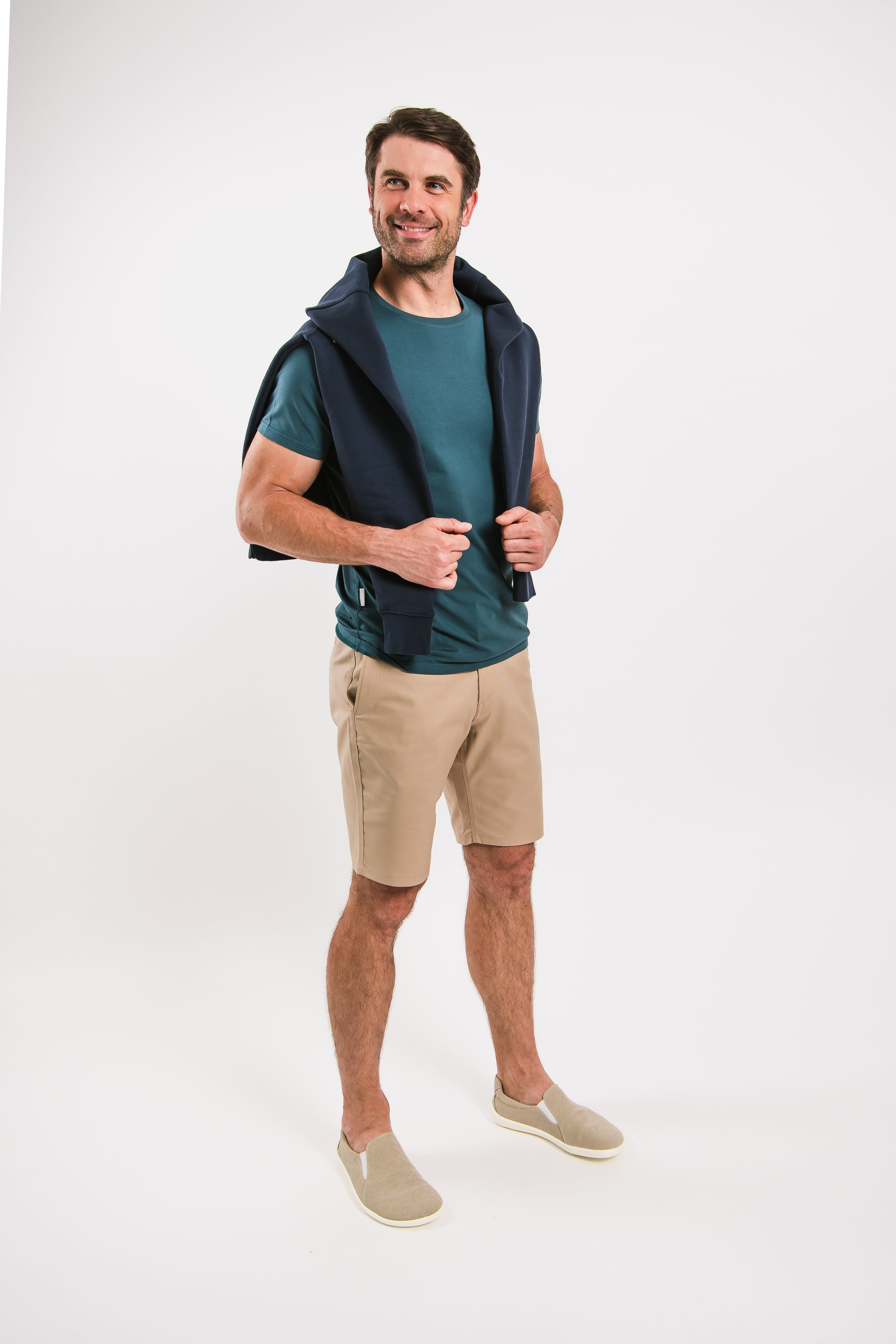Camiseta de cuello redondo para hombre Be Lenka Essentials - Azul océano intenso