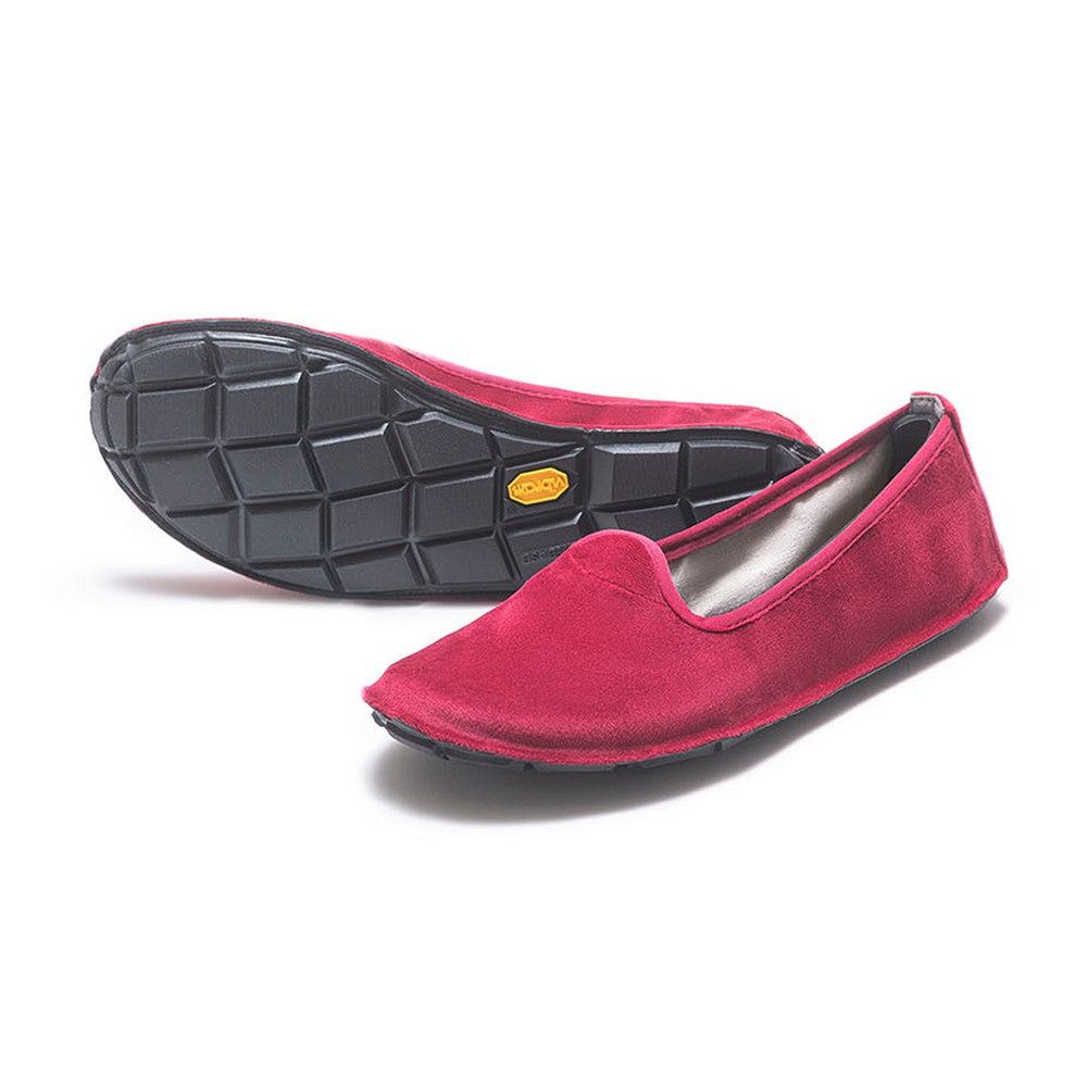 Vibram One Quarter Ladies Velvet Red