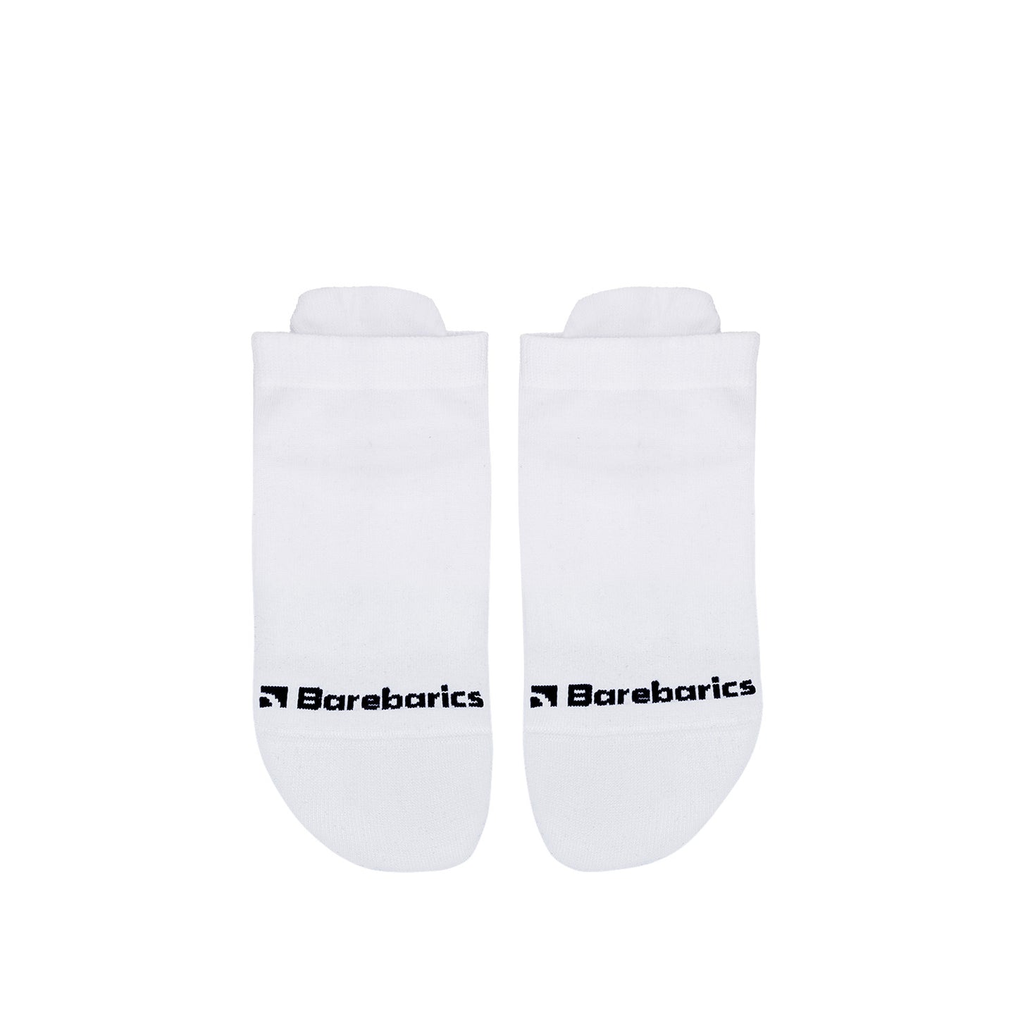 Barebarics - Barefoot Socks - Low-cut - White - 3 pack