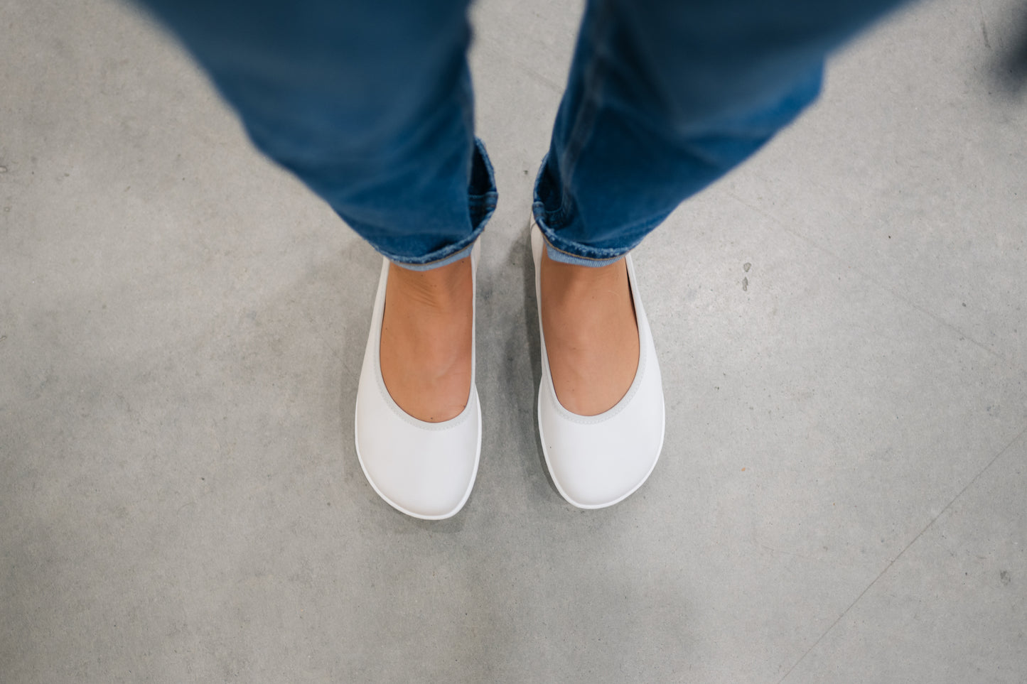 Ballet Flats Be Lenka Sophie - All Chalk White