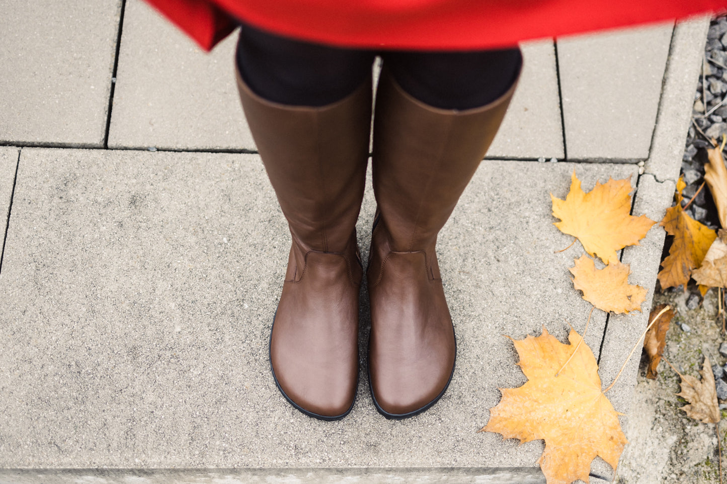 Barefoot long boots Be Lenka Charlotte - Dark Brown