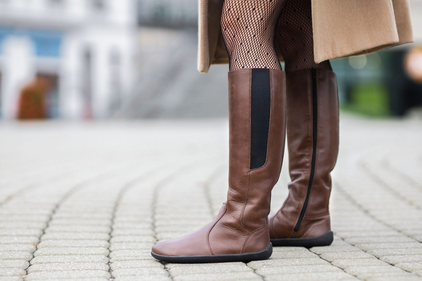 Barefoot long boots Be Lenka Sierra - Dark Brown