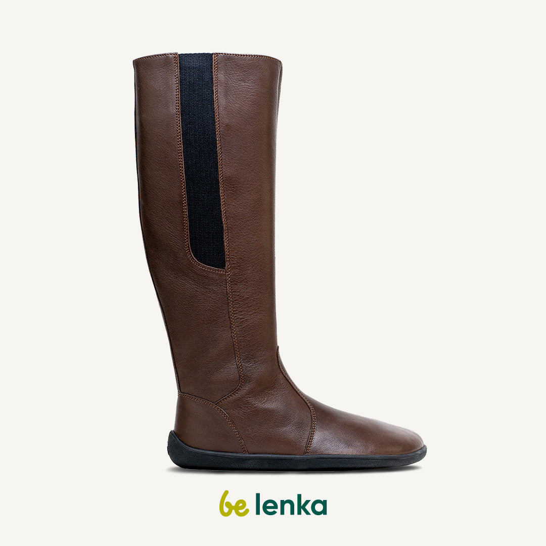 Barefoot long boots Be Lenka Sierra - Dark Chocolate