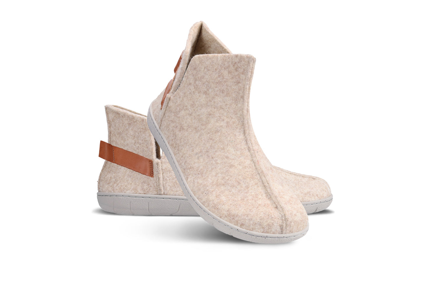 Barefoot slippers Be Lenka Chillax - Ankle-cut - Beige