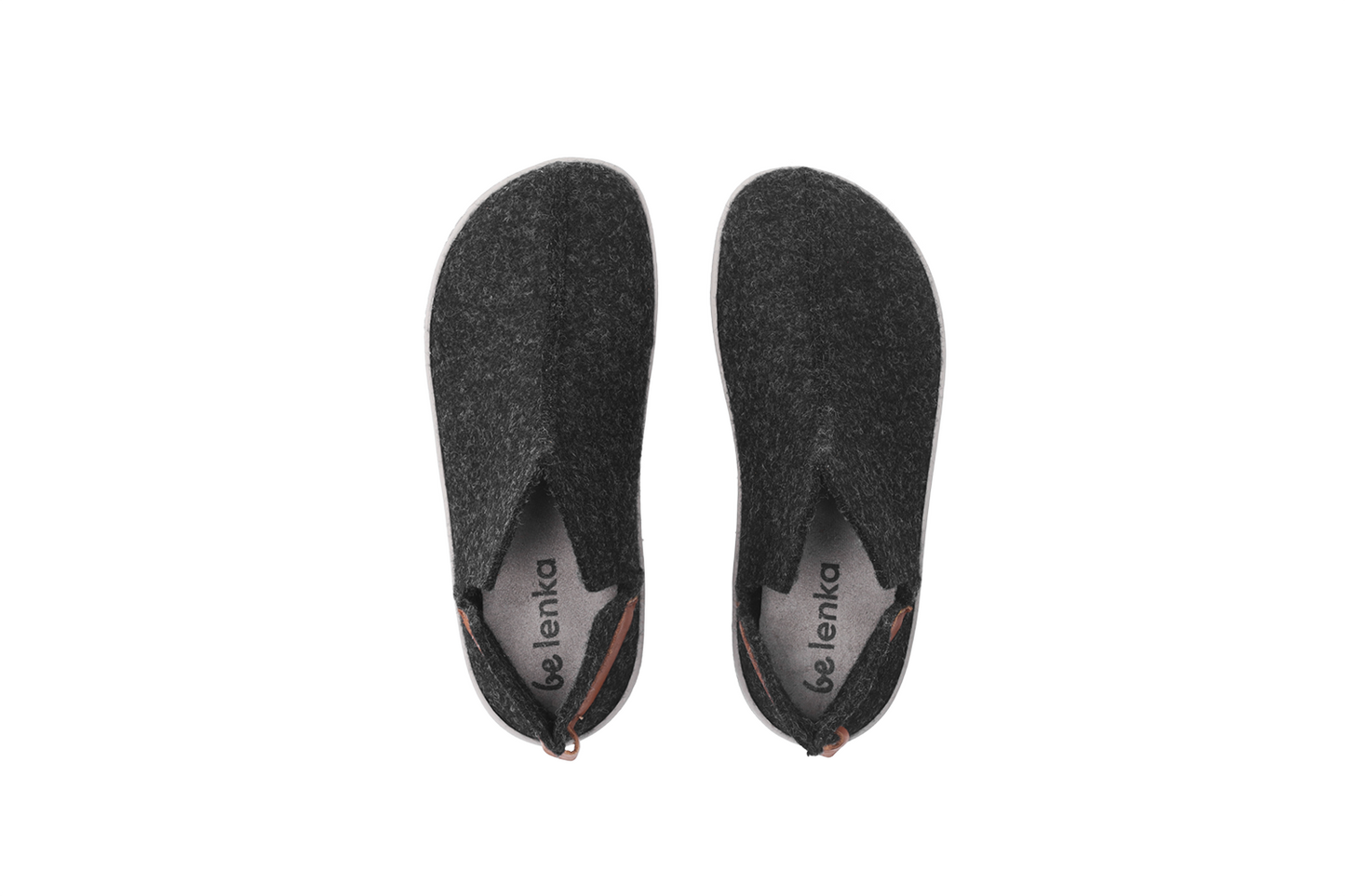 Barefoot slippers Be Lenka Chillax - Ankle-cut - Black