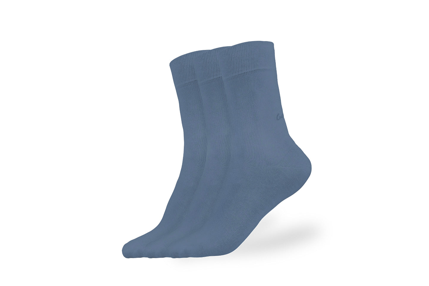 Barefoot Socks - Crew - Essentials - Blue - 3 pack