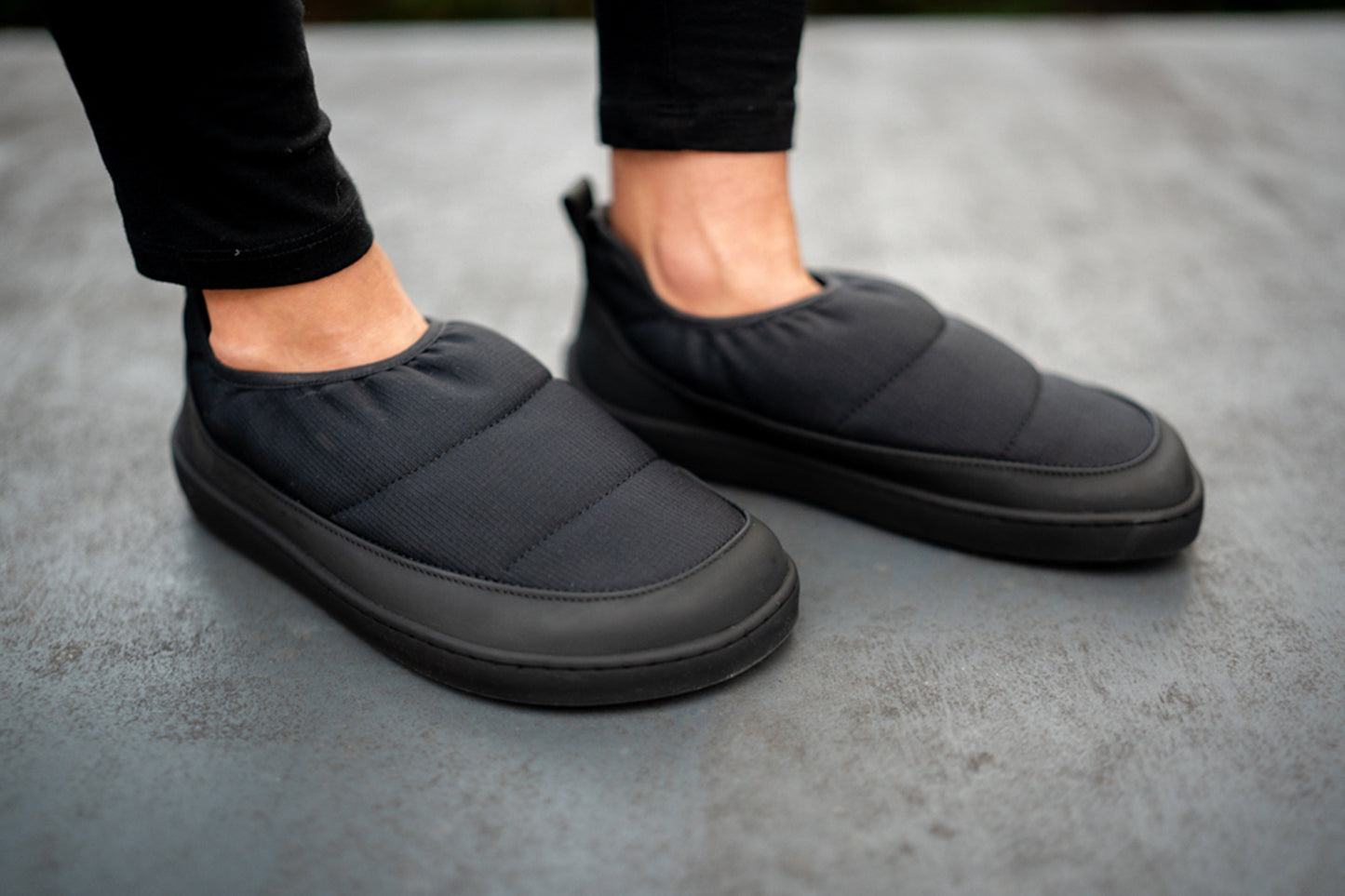 Barefoot Slip-on shoes Be Lenka Nimbus - All Black