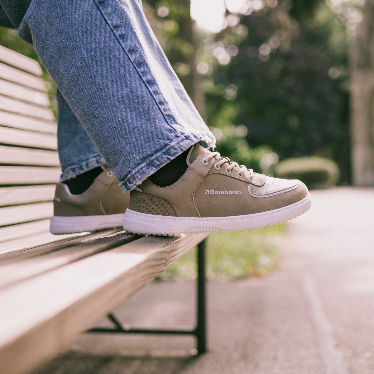 Barefoot Sneakers Barebarics Blend - Cappuccino Brown