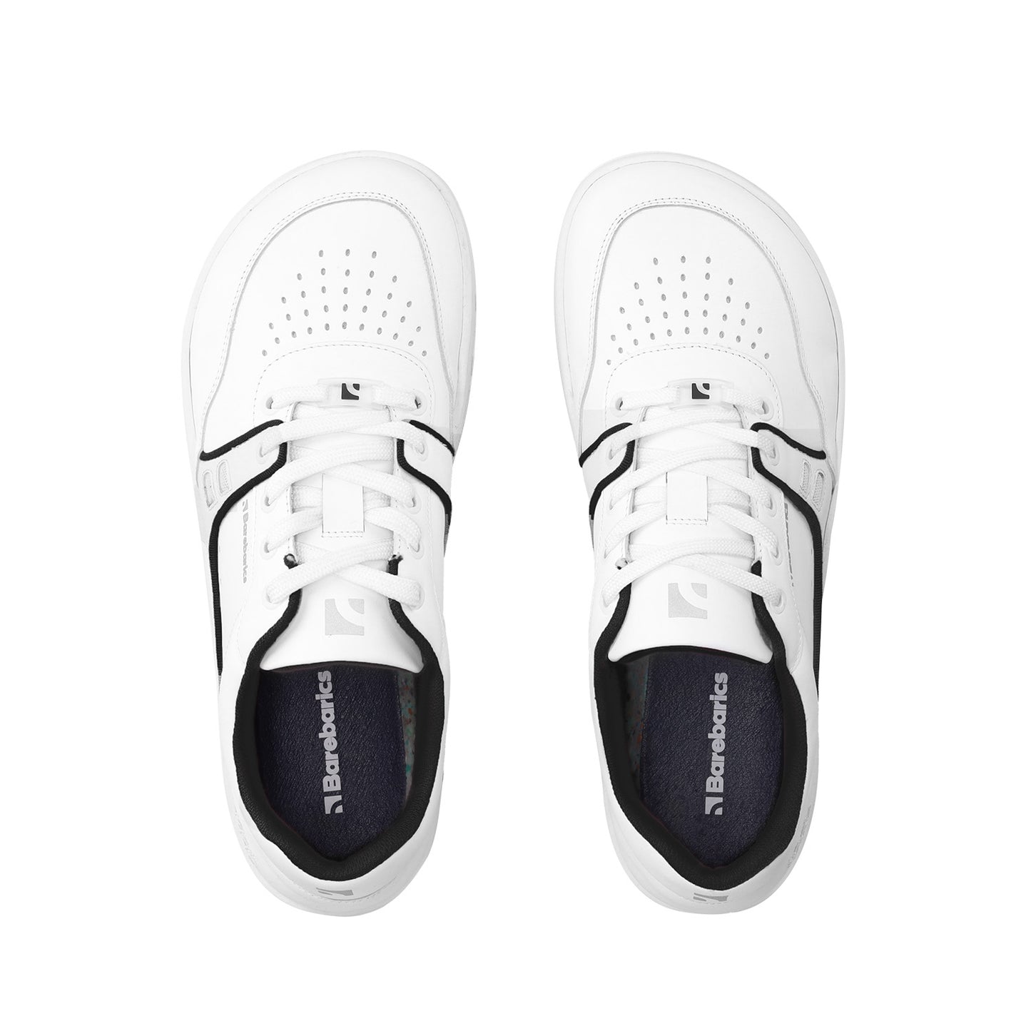 Barefoot Sneakers Barebarics Arise - White & Black