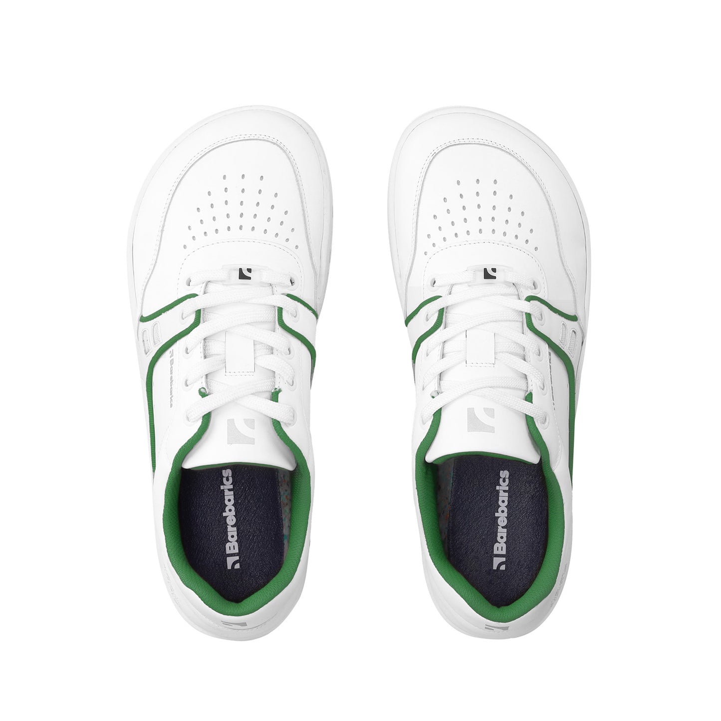 Barefoot Sneakers Barebarics Arise - White & Green