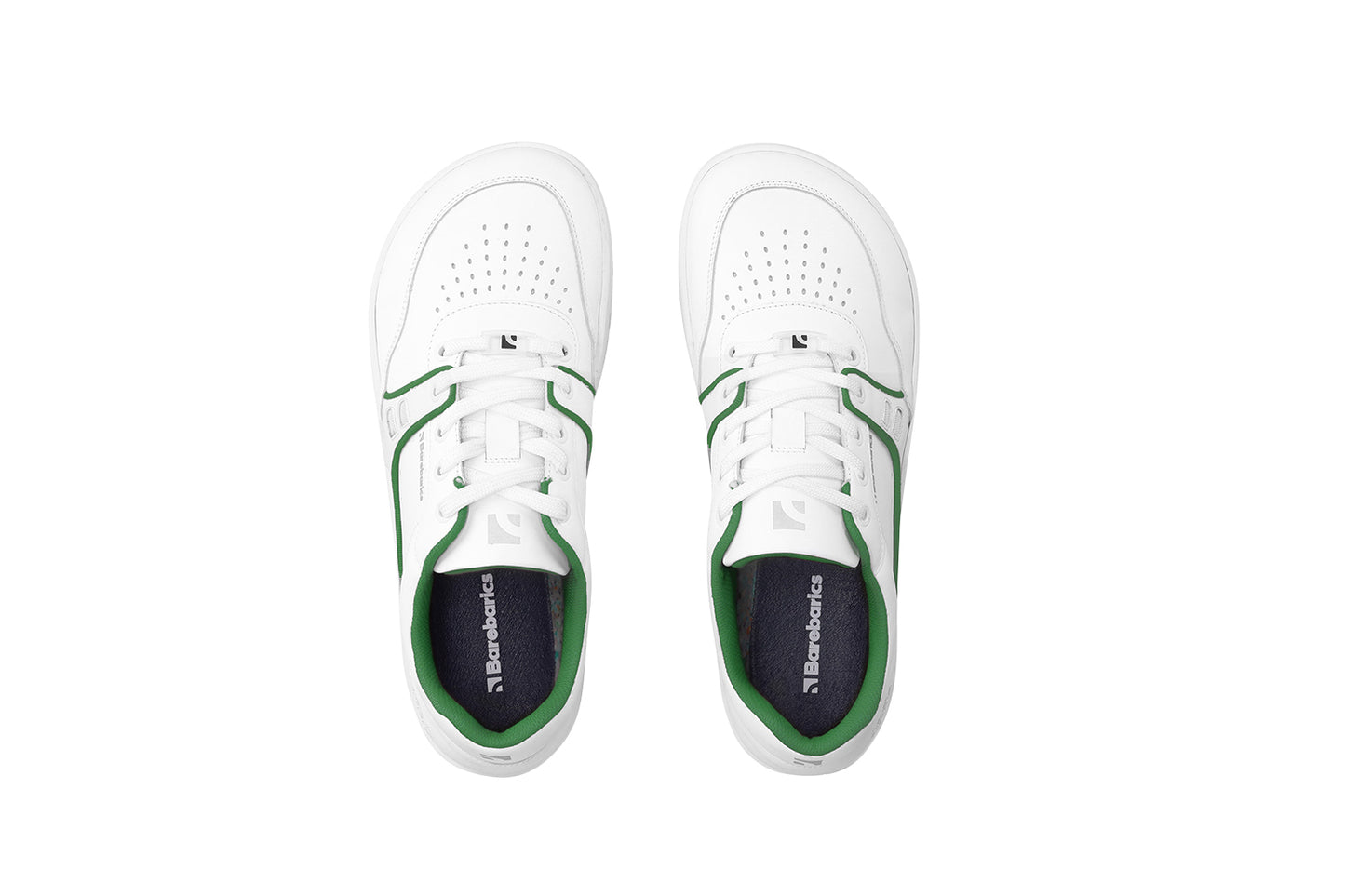 Barefoot Sneakers Barebarics Arise - White & Green