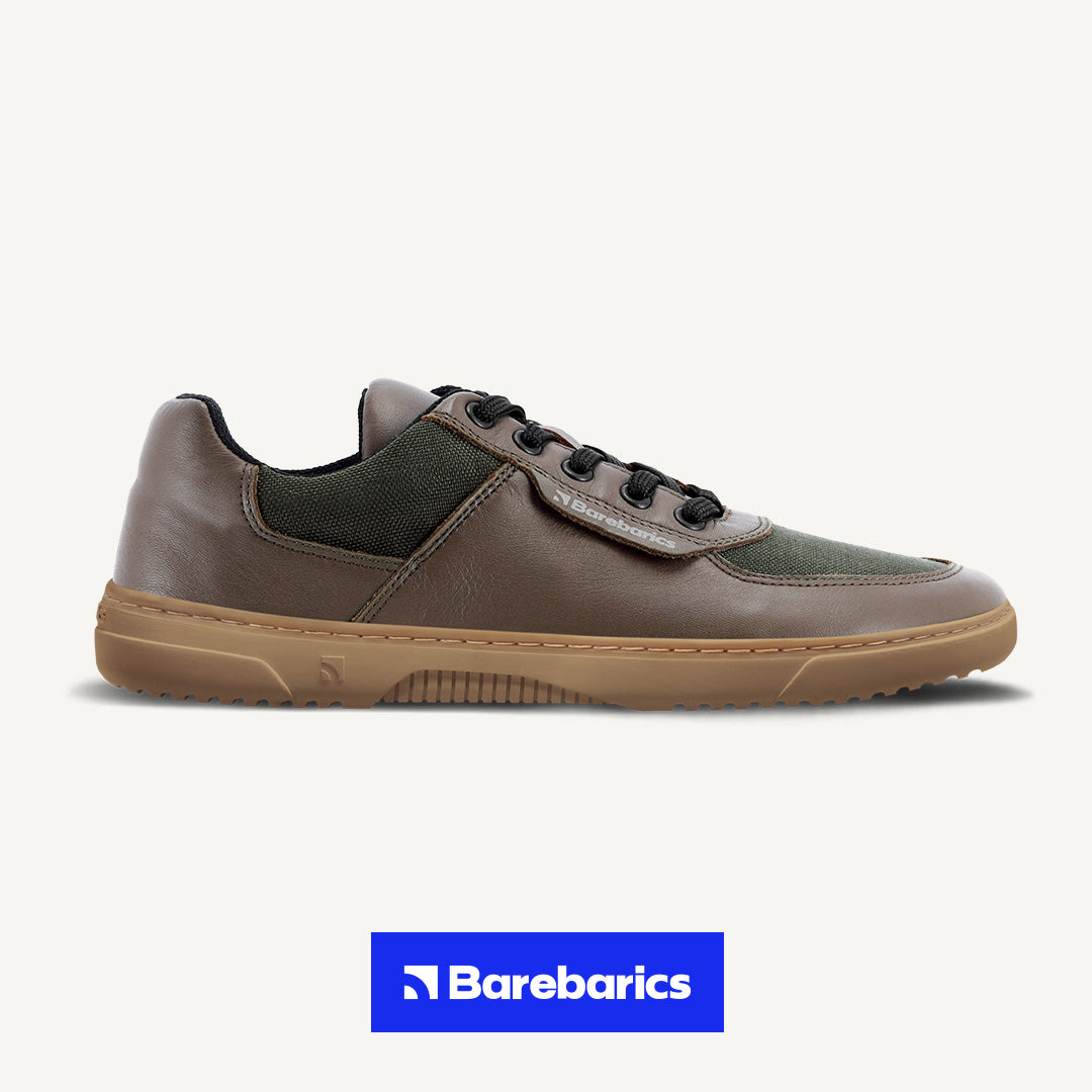 Barefoot Sneakers Barebarics Bravo - Carob Brown