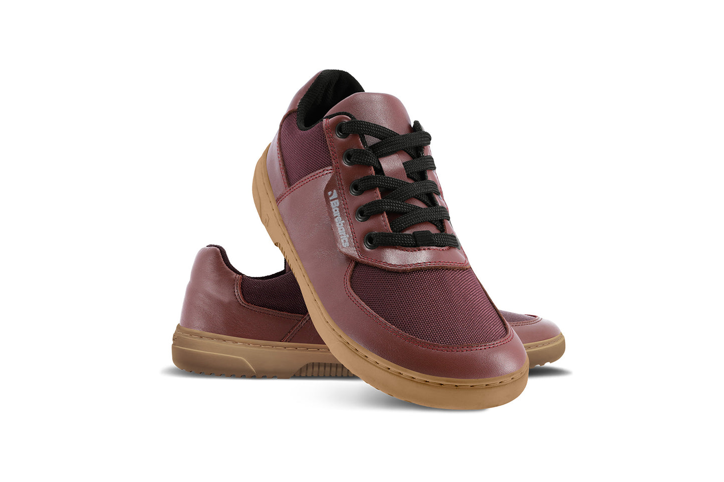 Barefoot Sneakers Barebarics Bravo - Maroon Brown