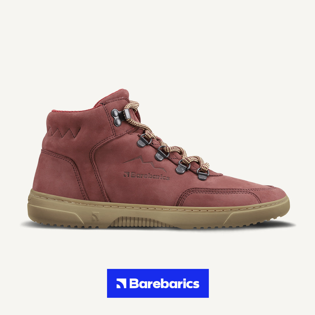 Barefoot Sneakers Barebarics Element - Clay Red