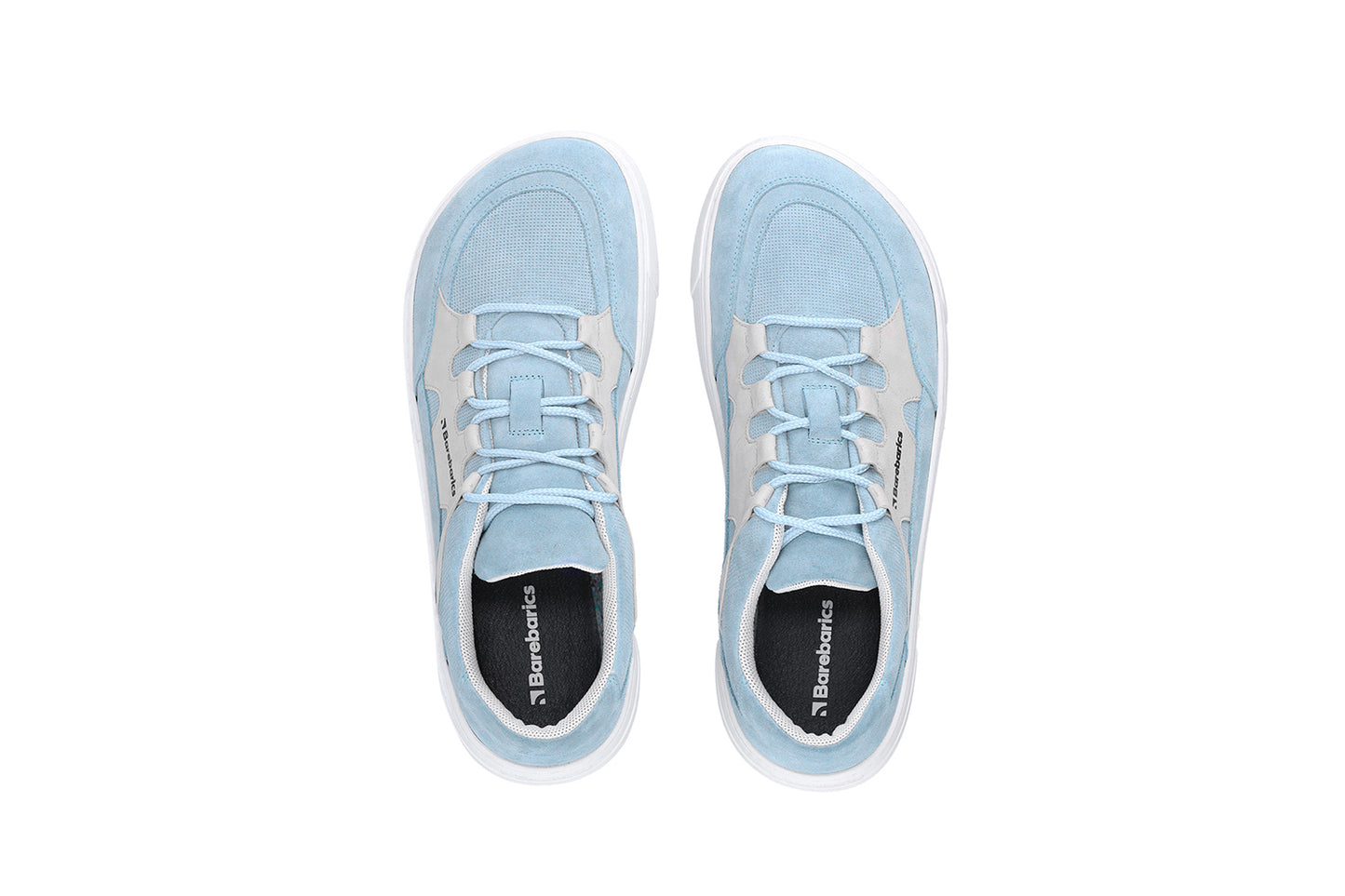 Barefoot Sneakers Barebarics Evo - Light Blue & White