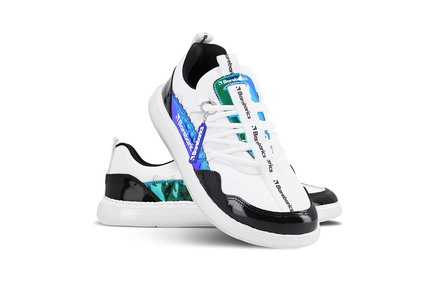 Barefoot Sneakers Barebarics Futura - Iridescent White