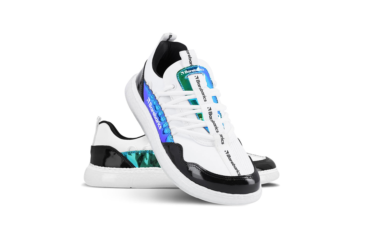 Barefoot Sneakers Barebarics Futura - Iridescent White