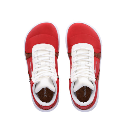 Zapatillas descalzas Barebarics - Hifly - Rojo y blanco