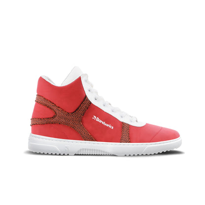 Zapatillas descalzas Barebarics - Hifly - Rojo y blanco
