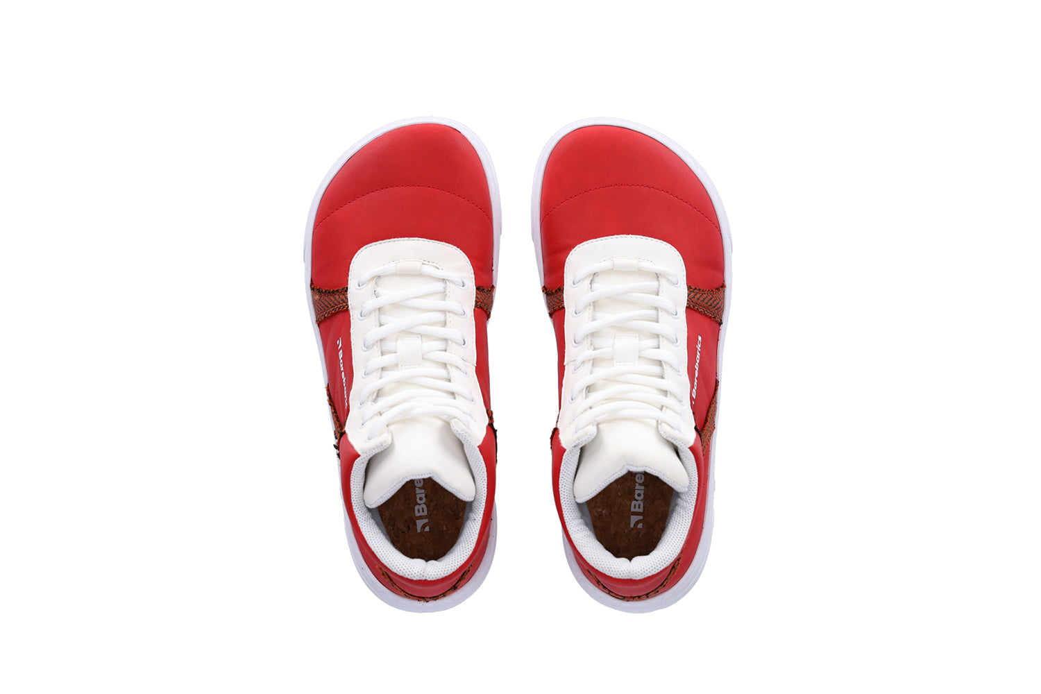 Zapatillas descalzas Barebarics - Hifly - Rojo y blanco
