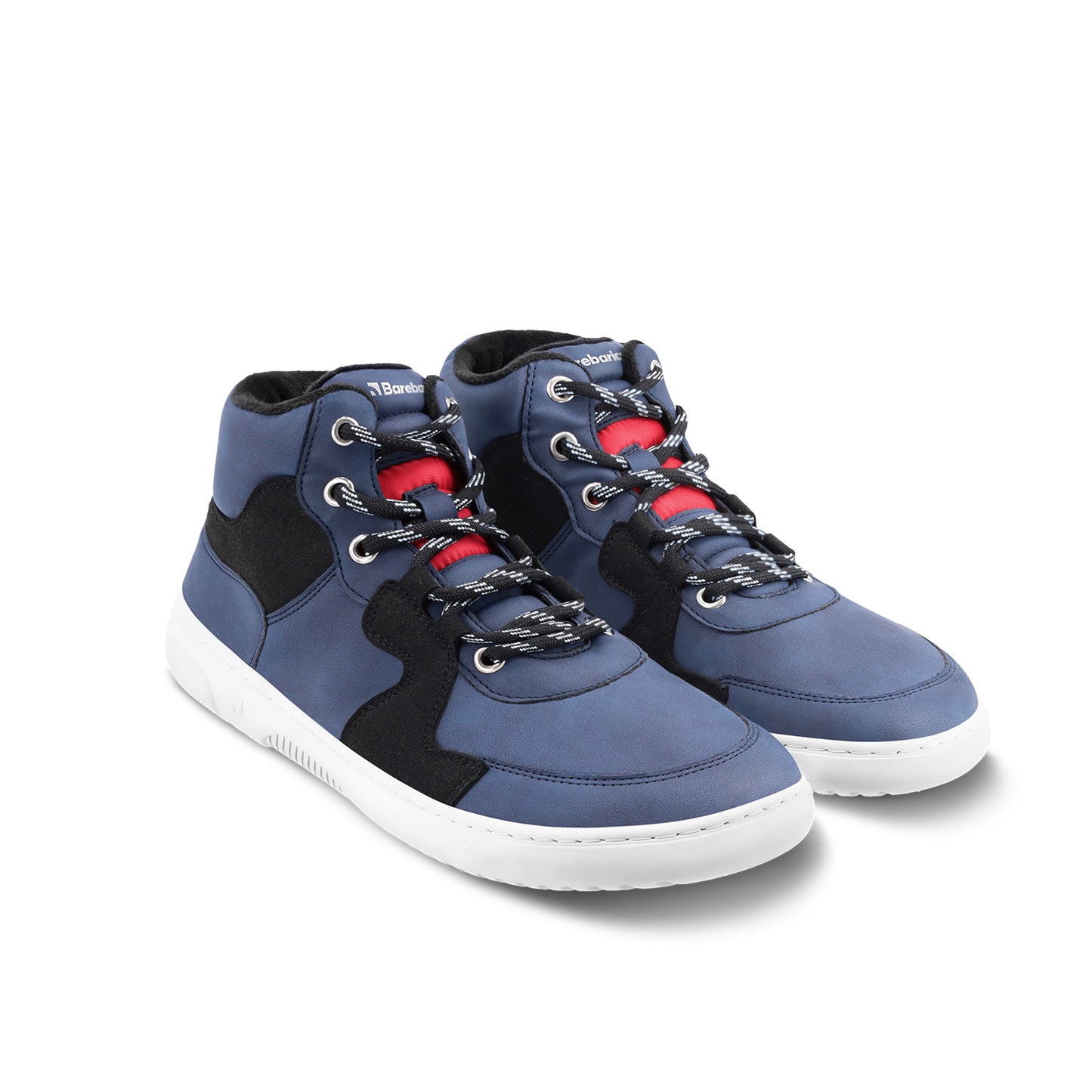 Barefoot Sneakers Barebarics Lynx - Dark Blue & White