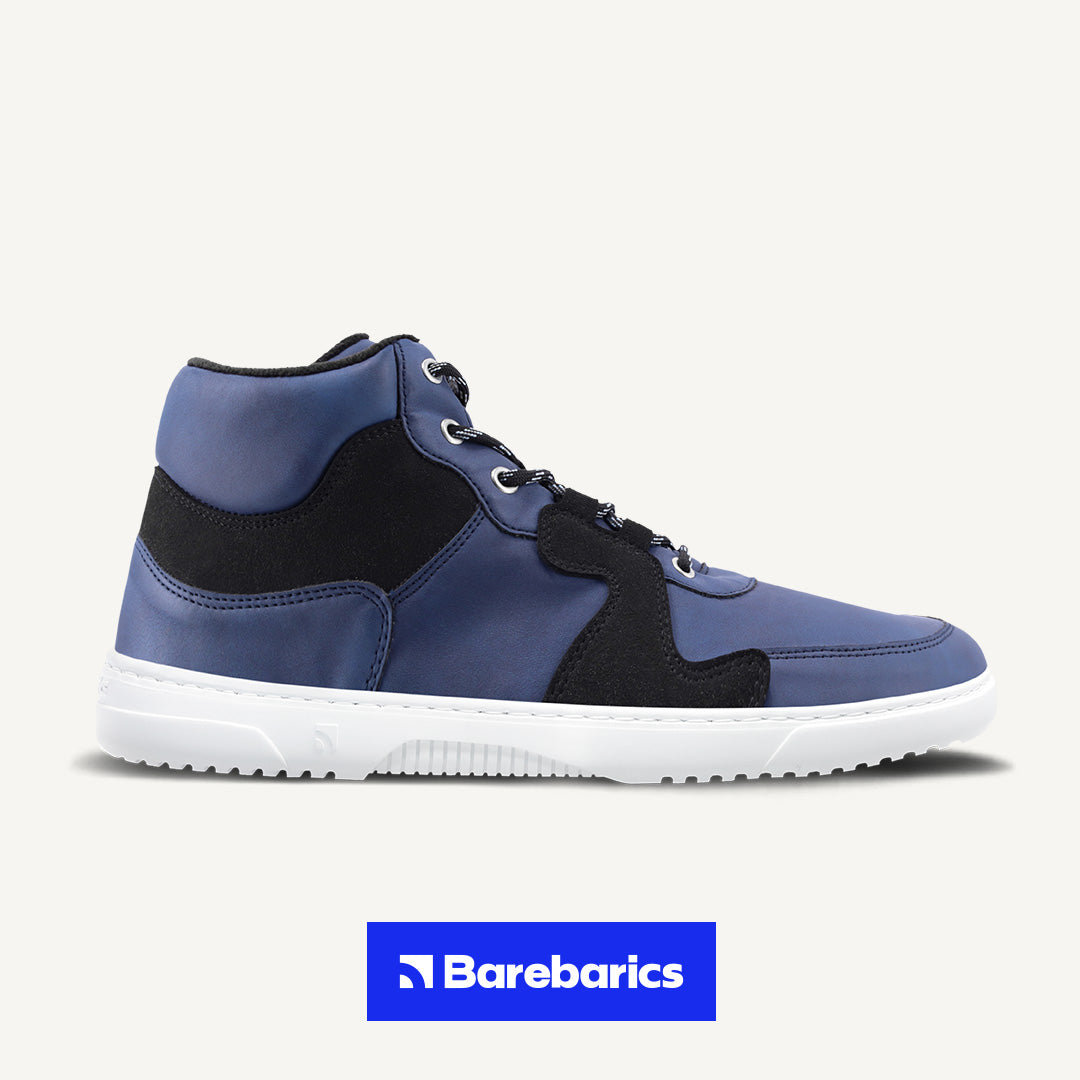 Barefoot Sneakers Barebarics Lynx - Dark Blue & White