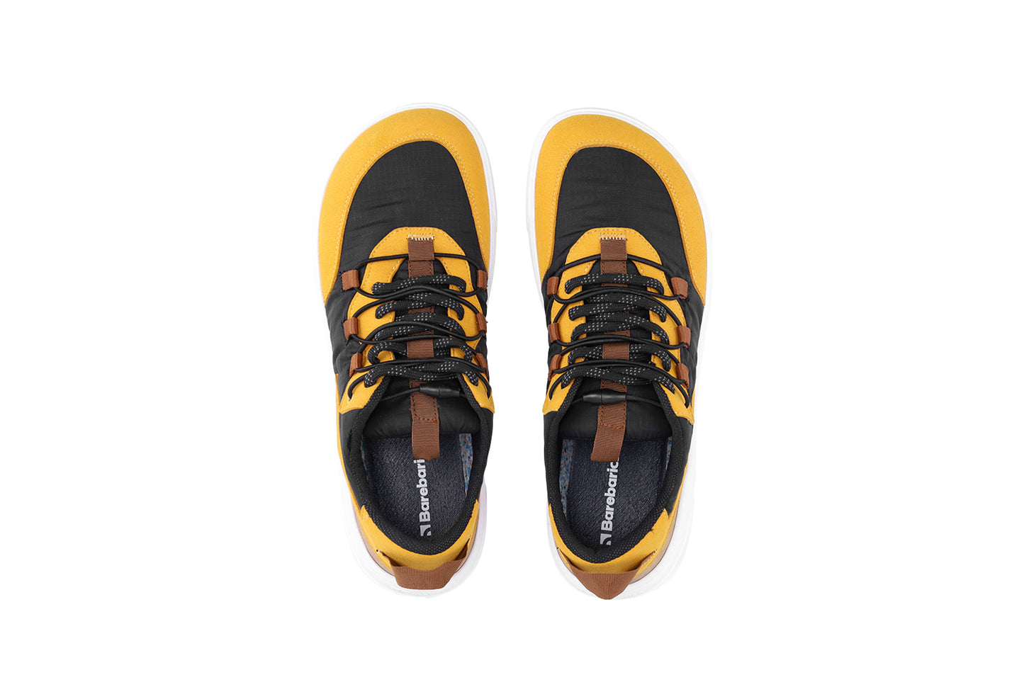 Barefoot Sneakers Barebarics - Revive - Golden Yellow & Black