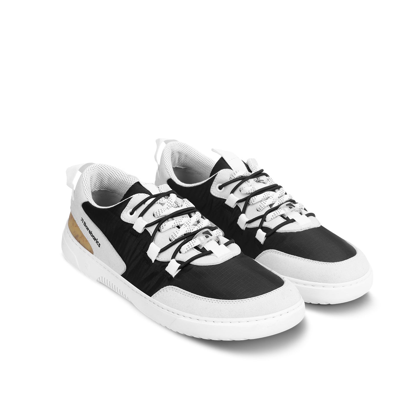 Barefoot Sneakers Barebarics Revive - Light Grey & Black