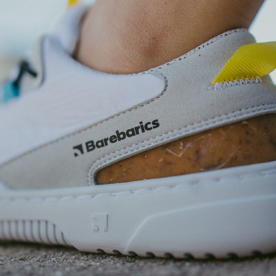 Barefoot Sneakers Barebarics - Revive - White & Grey