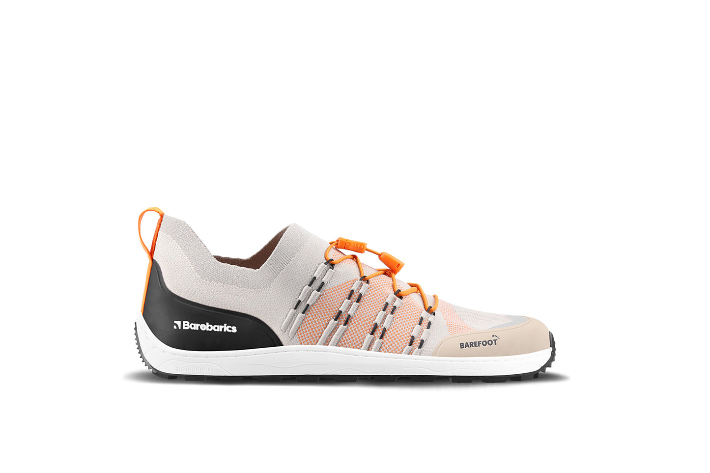 Barefoot Sneakers Barebarics Voyager - Beige & White