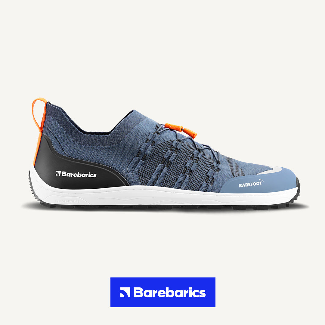 Barefoot Sneakers Barebarics Voyager - Dark Blue & White (SALE)