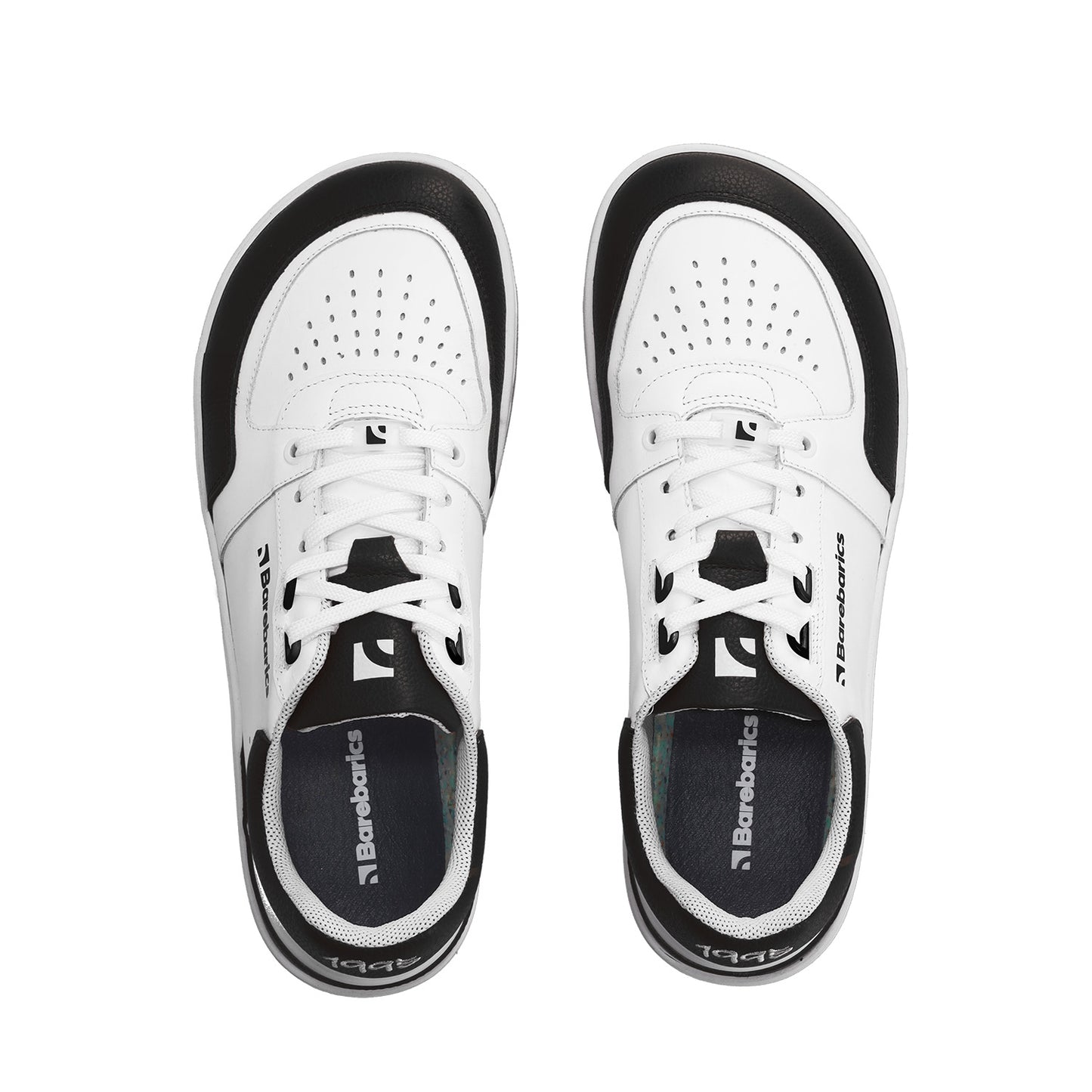 Barefoot Sneakers Barebarics Wave - White & Black