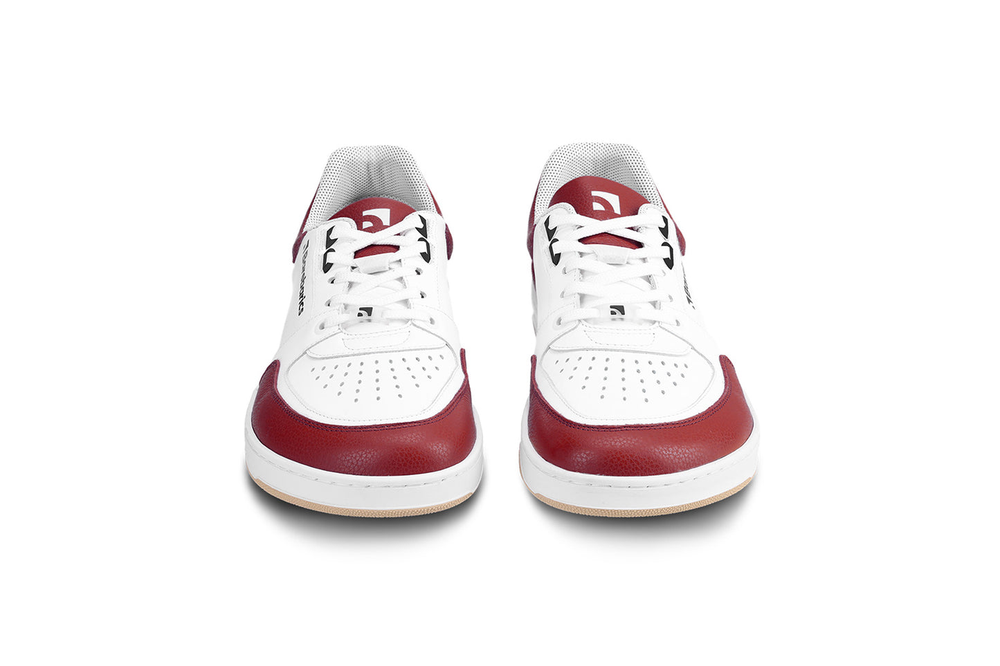 Barefoot Sneakers Barebarics Wave - White & Crimson Red