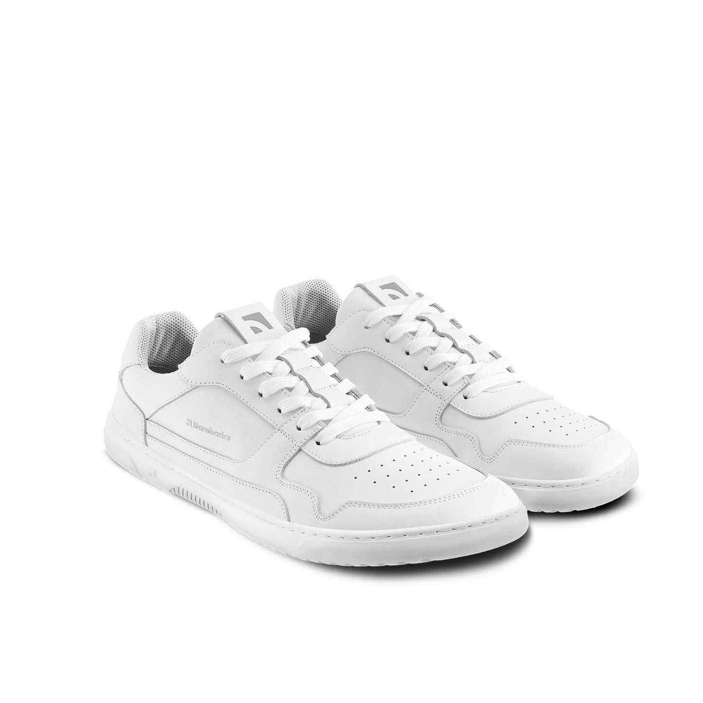 Barefoot Sneakers Barebarics Zing - All White - Leather