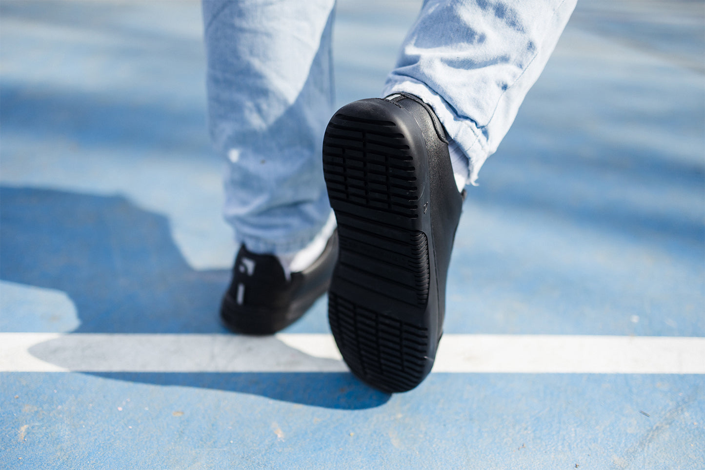 Barefoot Sneakers Barebarics Zing - Black - Leather