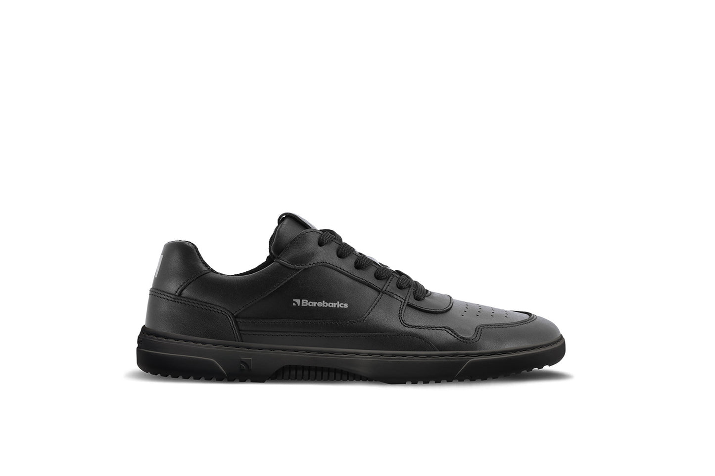 Barefoot Sneakers Barebarics Zing - Black - Leather