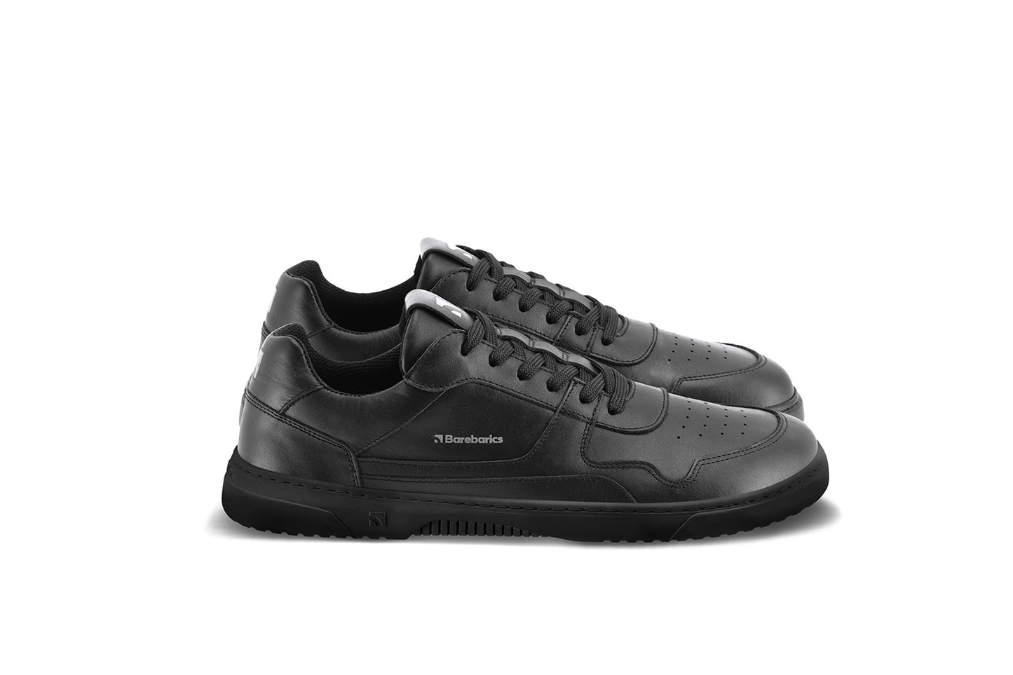 Barefoot Sneakers Barebarics Zing - Black - Leather