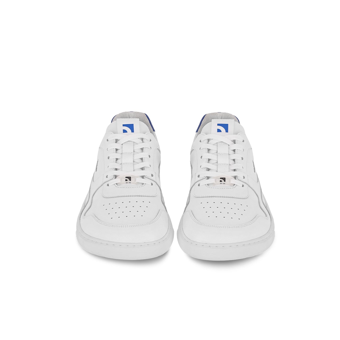 Barefoot Sneakers Barebarics Zing - Brave Men Talk - White & Blue