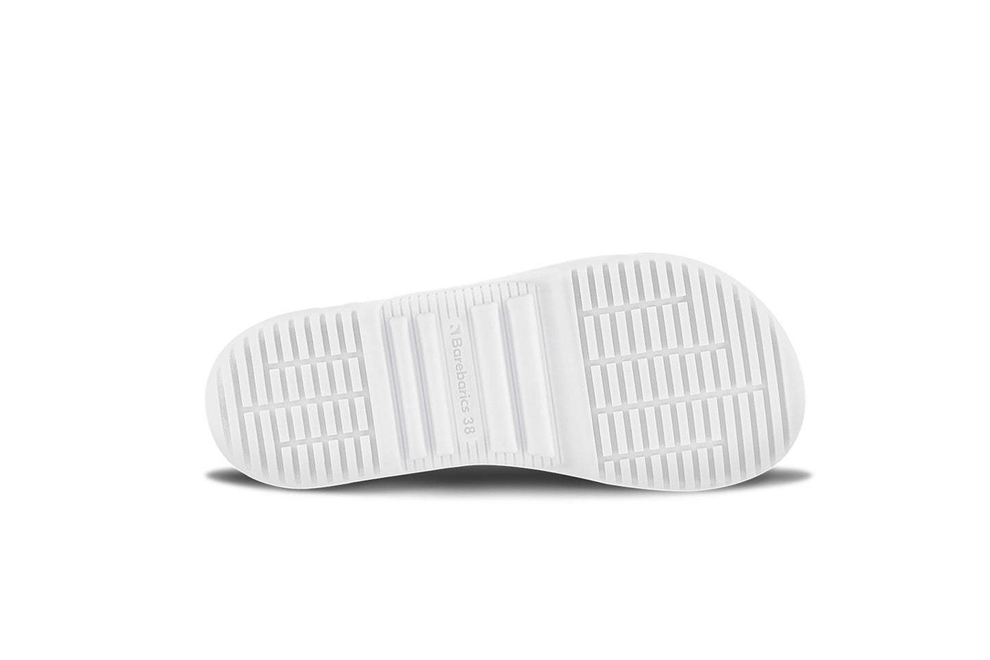 Barefoot Sneakers Barebarics Zing Velcro - All White - Leather