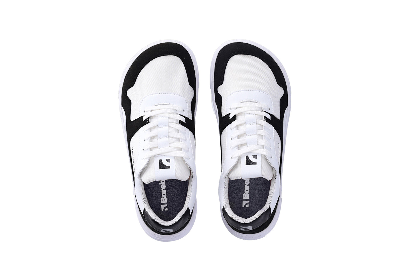 Barefoot Sneakers Barebarics - Zing - White & Black