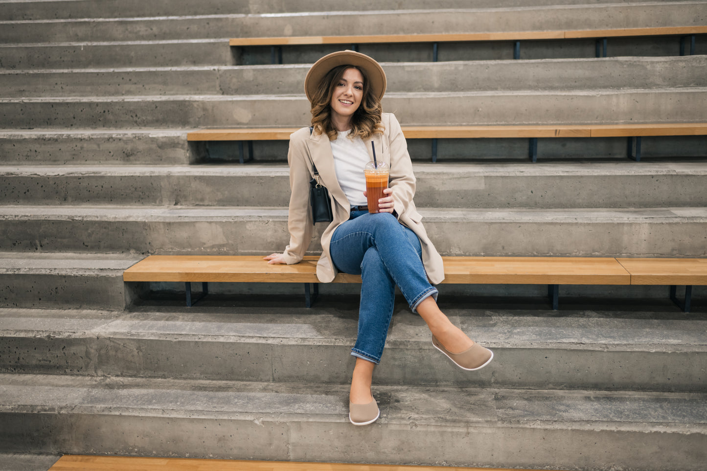 Ballet Flats Be Lenka Delight - Biscuit Brown