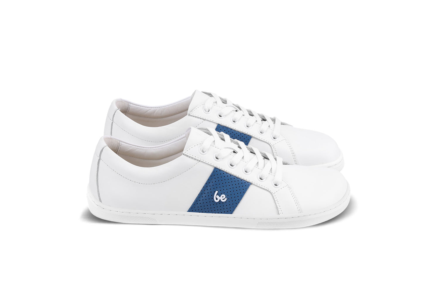 Barefoot Sneakers Be Lenka Elite - White & Dark Blue