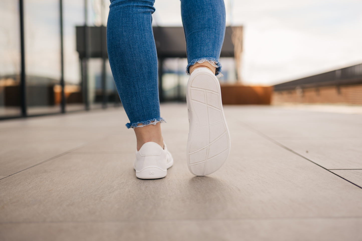 Barefoot Sneakers Be Lenka Rebound - All White