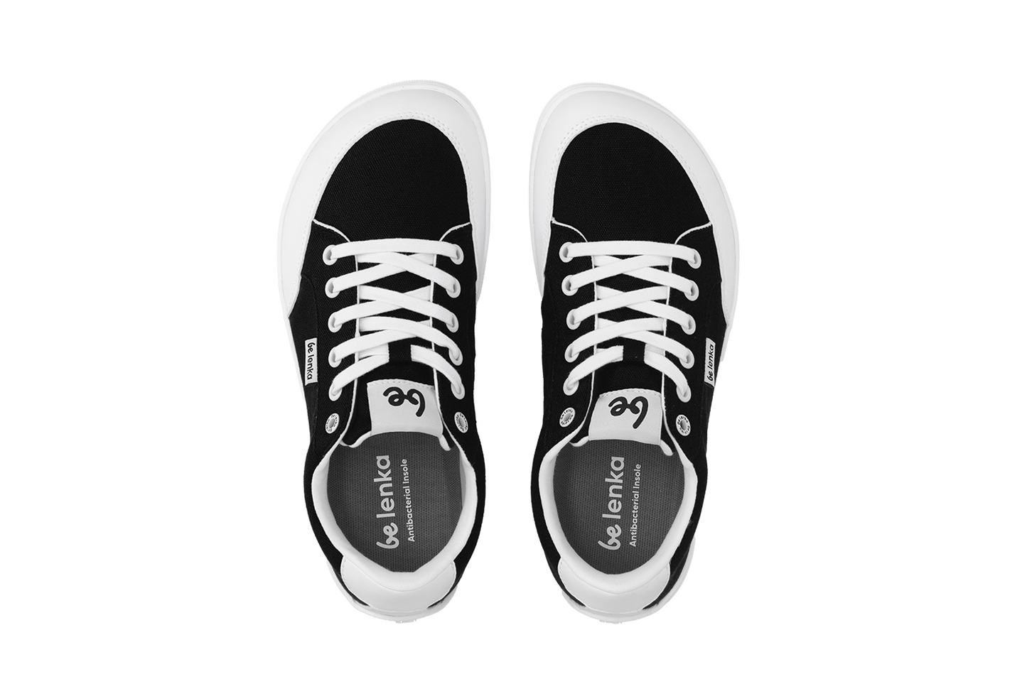 Barefoot Sneakers Be Lenka Rebound - Black & White