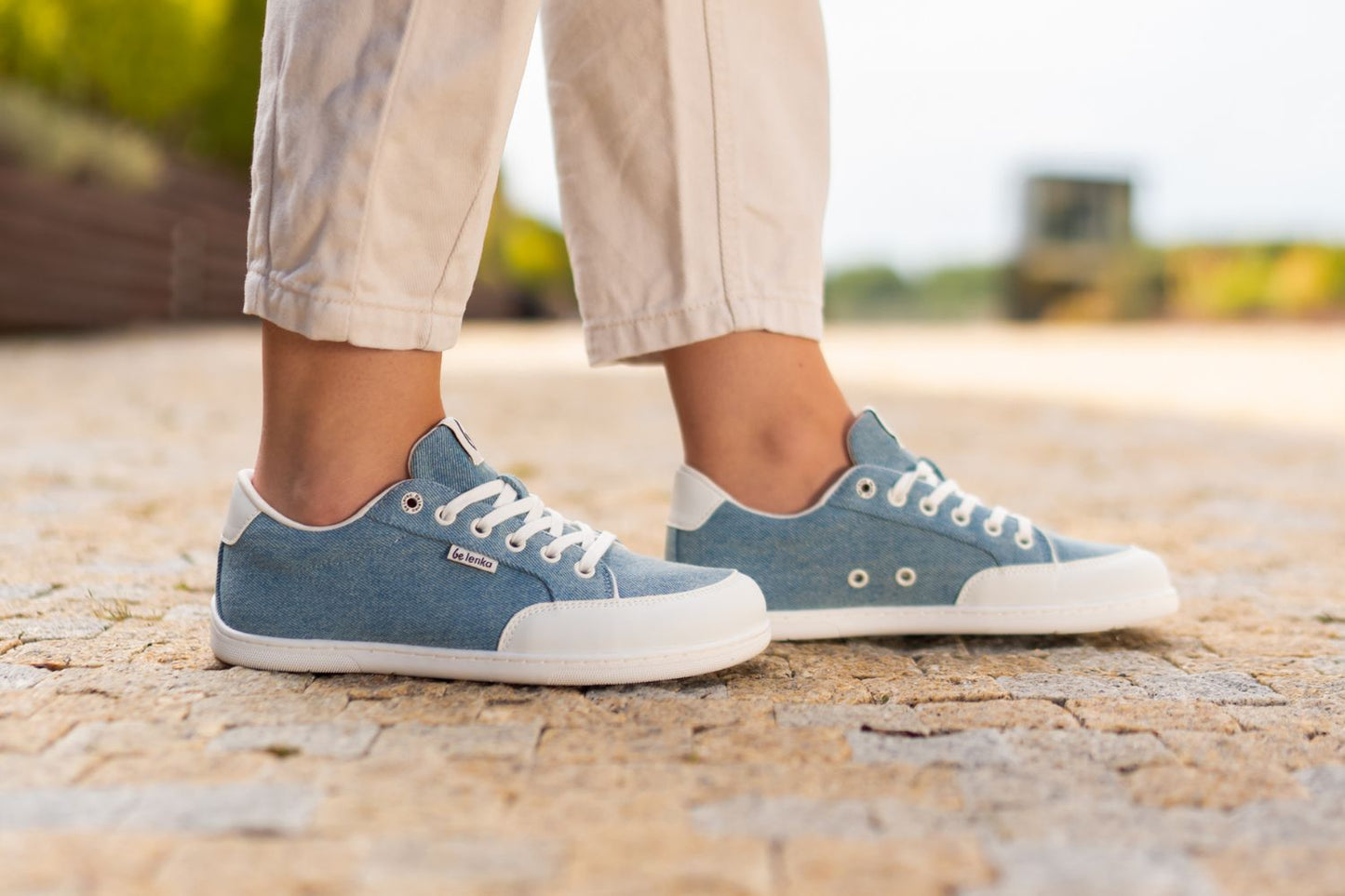 Barefoot Sneakers Be Lenka Rebound - Denim Light Blue