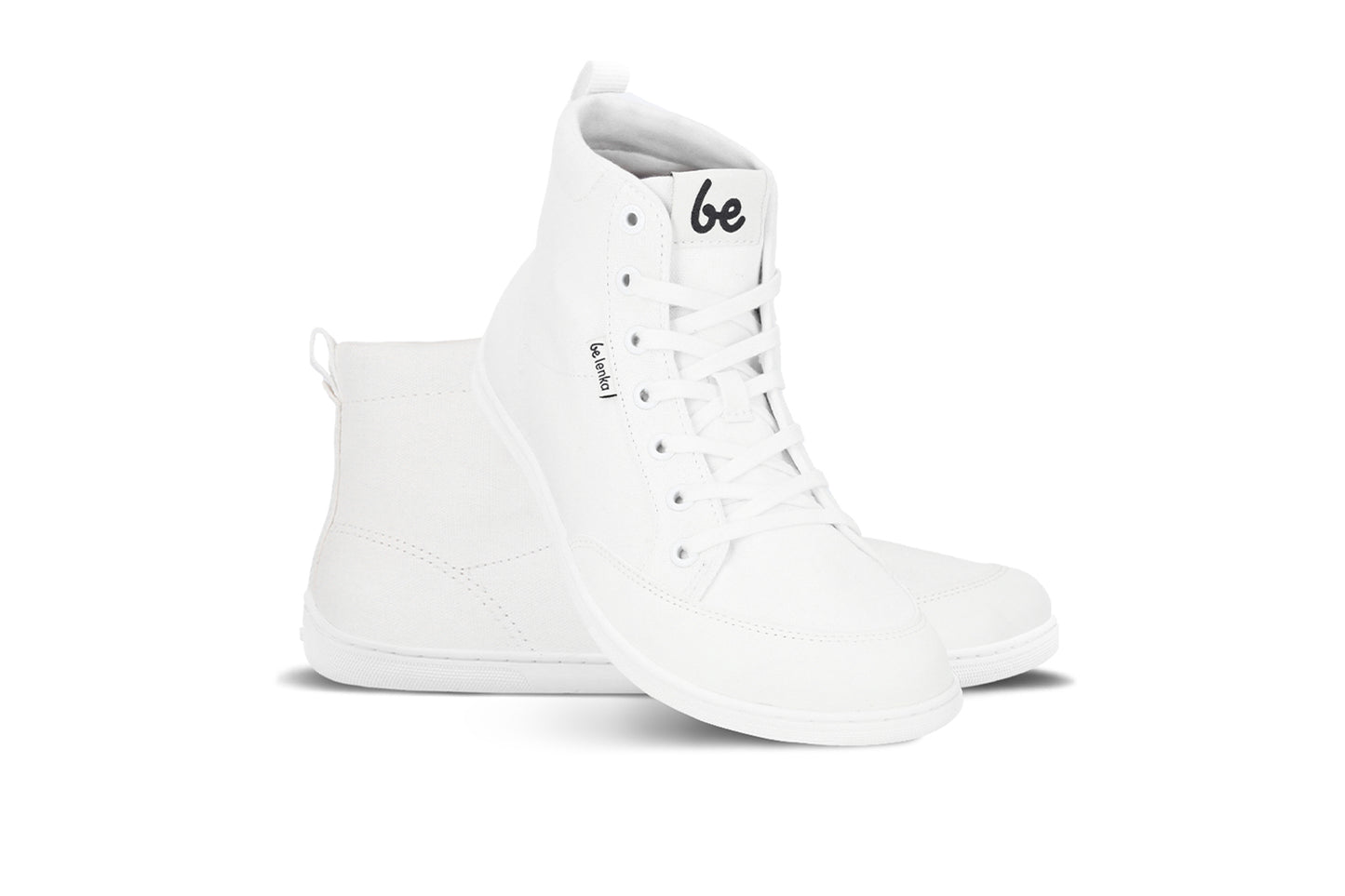 Barefoot Sneakers Be Lenka Rebound - High Top - All White