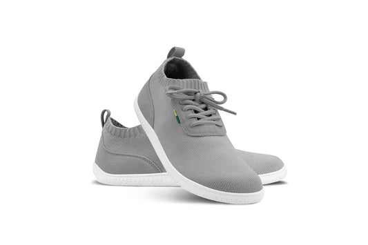 Barefoot Sneakers - Be Lenka Stride - Grey & White