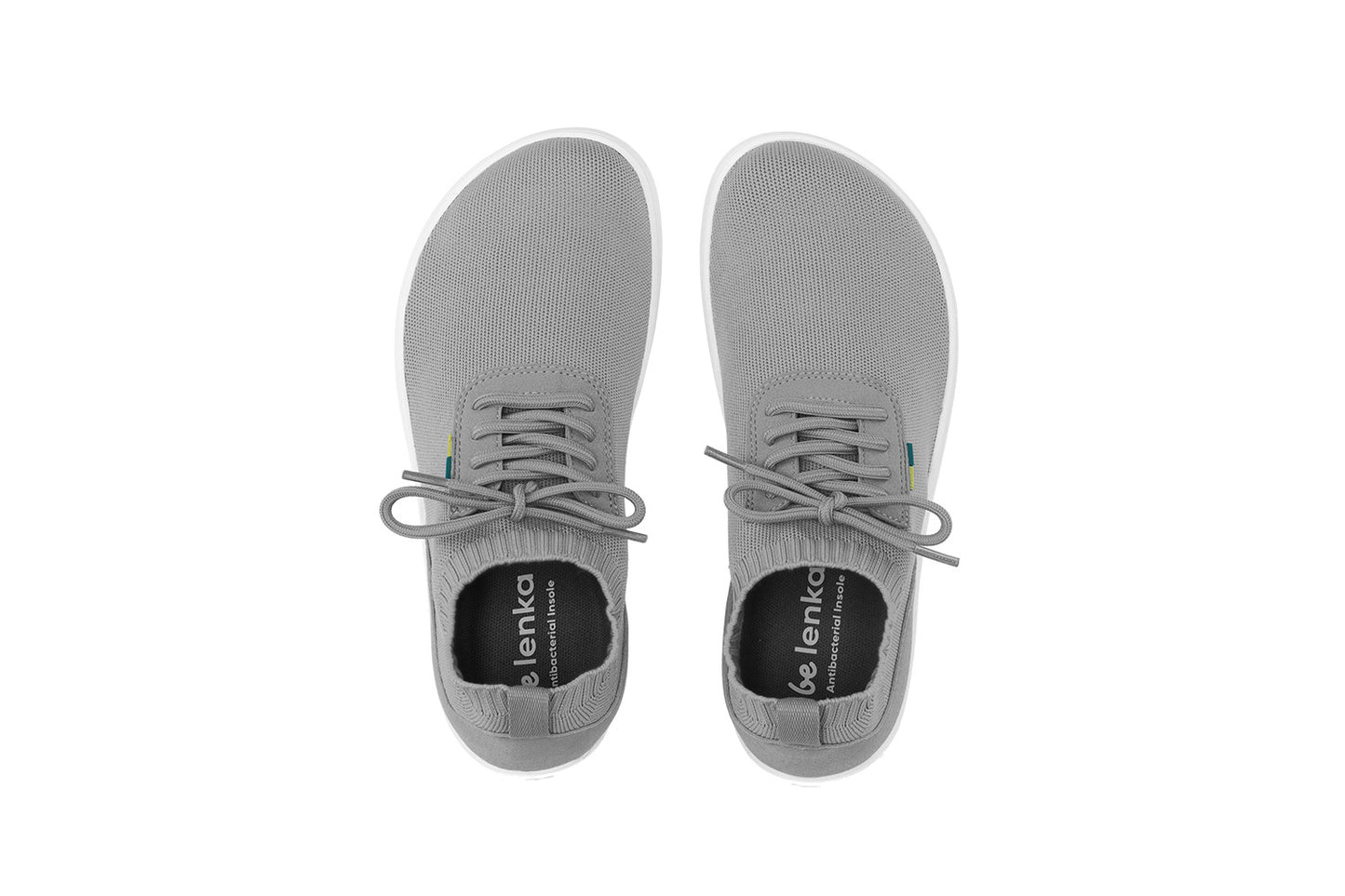 Barefoot Sneakers - Be Lenka Stride - Grey & White